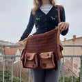 inflorescence messenger bag crochet pattern