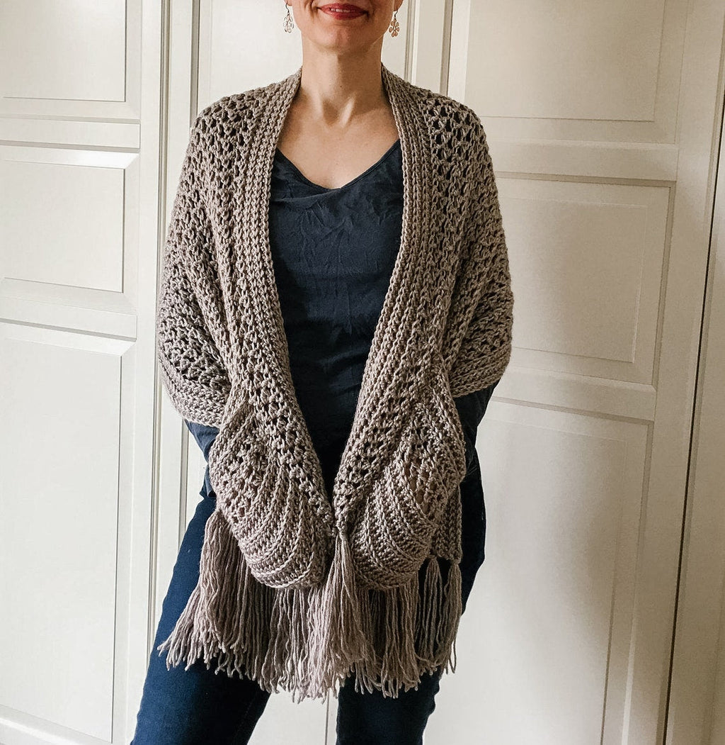EASY Crochet Boho Scarf Pattern